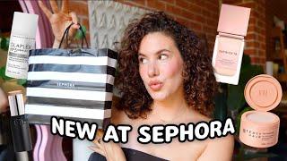 testing new & hyped up products at SEPHORA! (shop with me & try-on!)