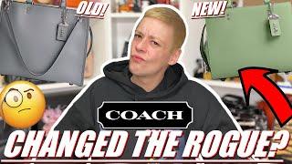 Did Coach CHANGE The ROGUE Bag? My Honest Thoughts.. *Coach Rogue Old Vs. New*