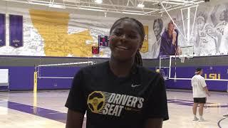 Jurnee to the top: LSU Volleyball's Jurnee Robinson is a star on the rise