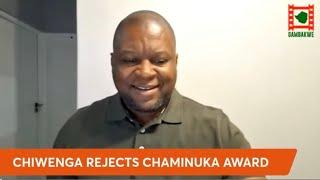 WATCH LIVE: Chiwenga rejects Chaminuka award from Mnangagwa
