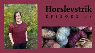 Horslevstrik episode 34 - Ranunculus, babykram jakke og Halsedisse med bladranke