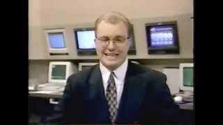 Meteorologist John Basham on KXXV-TV News 25 Texas in 1996