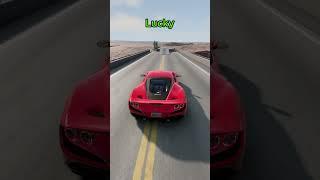 Lucky vs Unlucky?  #beamngdrive #beamdrive #automobile #beamng #beam #car #beamgame #braketest