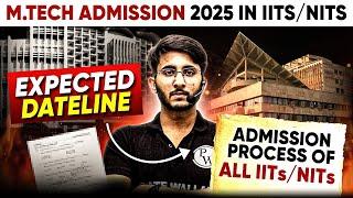 M.Tech Admission 2025 Process in IITs & NITs  | Expected Dates, Eligibility, COAP & CCMT Details
