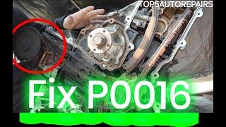 FIX and Causes P0016 Camshaft Position A Crankshaft Position Correlation Bank 1 Sensor A