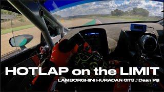 HOTLAP 4K POV in the LAMBORGHINI GT3 EVO at VALLELUNGA | Onboard