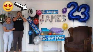 SURPRISING MY HUSBAND FOR HIS BIRTHDAY!!! | James and Carys