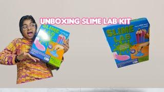 Unboxing Slime lab kit | Ranya's Show