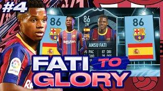 WE GET PLAYER OF THE MONTH ANSU FATI!! - FIFA 21 ANSU FATI TO GLORY EP4