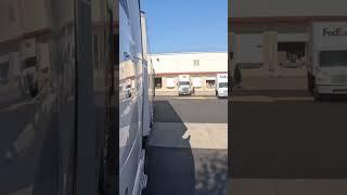 Tips on how to alley dock [ straight back ] #viral #tutorial #shorts #semitruck