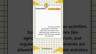 UPSC Prelims PYQ | Environment | PYQ Explained | Eco- Sensitive Zones |