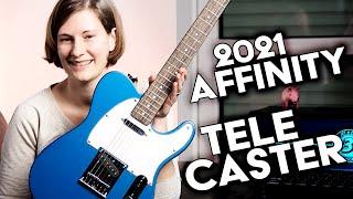 Squier Affinity Telecaster 2021 Review in Lake Placid Blue!