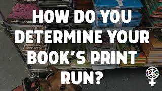 Your Book's Print Run (A People's Guide to Publishing)