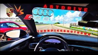 AST DRIVE / POV AUDI RS6 AVANT 2024 GIVE BACK AT THE TRACK HOMESTEAD TURN PIKE SHUTDOWN VS 911