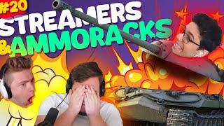 #20 Streamers & Ammoracks | World of Tanks Funny moments