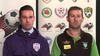 AWFA Press Conference -  Rd 6 Men - United v Melrose