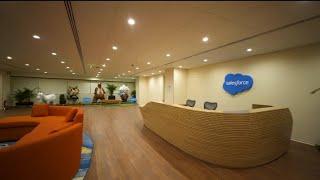 SALESFORCE OFFICE TOUR HYDERABAD |PLACEOPEDIA | #salesforce