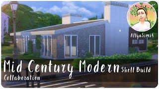 Mid-Century Modern | The Sims 4 Collaboration with AllyaSims4