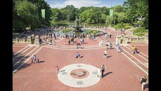 Bethesda Terrace in Central Park, New York, On the location of movie