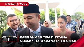 Didampingi Nagita Slavina, Raffi Ahmad Tiba di Istana Negara | Liputan 6