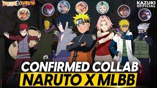 UPCOMING MLBB x NARUTO COLLAB | CONFIRMED 7 HEROES | NARUTO as LUKAS | SASUKE as SUYOU