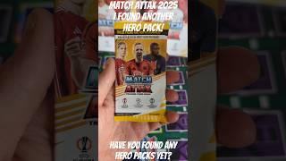 I FOUND ANOTHER HERO PACK! MATCH ATTAX 2025 HERO PACKS OPENING #topps #matchattax #heropack #shorts