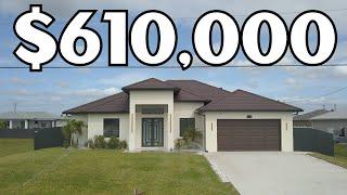 Cape Coral Luxury Home Tour | $610,000 Mid Century Modern Dream Home Revealed!