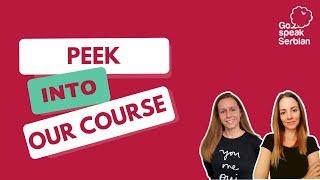 Online Serbian Course Pre-intermediate Level