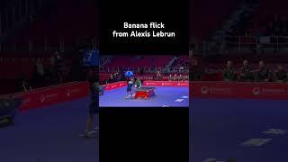 Insane banana flick from Alexis Lebrun #wtt #ittf #alexislebrun #ittf #tenisdetable