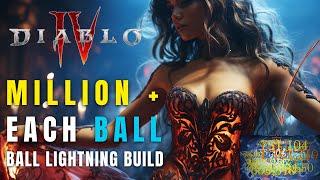 The Ultimate 1 MILLION Damage Per Tick Ball Lightning Sorceress Build - Tal Rasha Ring