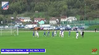 NK Zagorec Krapina - NK Gaj Mače 1:1