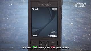 Satellite Phone (Thuraya) - How to use at satellite phone at sea