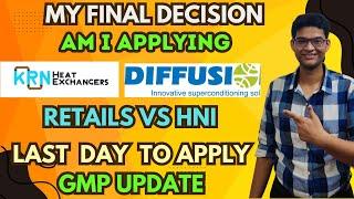 KRN Heat Exchanger IPO - My Final Decision | Diffusion Engineers IPO GMP | ShareX India