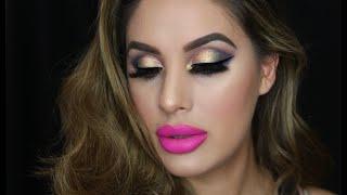 Rainbow inspired makeup tutorial | Hazia Payman