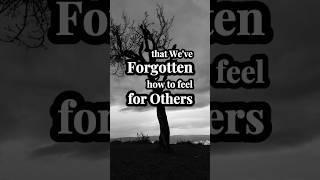 Remembering Our Humanity: Rediscovering Empathy: Why We've Forgotten to Feel for Others