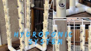 How To Build A Vertical Hydroponic System: 4 Tower DIY Hydroponic Garden [Part 2] The Towers