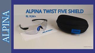 Fahrrad Brille Alpina Twist Five Shield RL VLM+