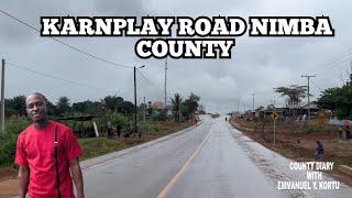 SANNIQUELLIE TO KARNPLAY ROAD  NIMBA COUNTY