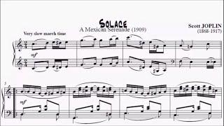 RCM Piano 2022 Grade 10 List E No.4 Joplin Solace Sheet Music