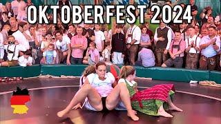 Oktoberfest 2024 / Munich in Germany / Walking tour 4K HDR