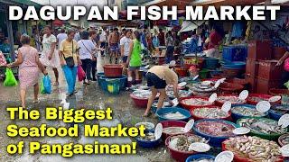 Dagupan Fish Market Tour 2024 | Pangasinan’s Fresh Seafood and Amazing Prices! | Philippines