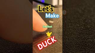 Smallest Duck #MGB #duck #3dprinting  #keychain #3dprinter #home #diy #3d