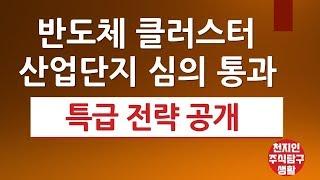반도체 클러스터 산업단지 심의통과.특급전략 공개[주식탐구생활]