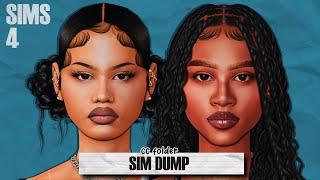 Urban Sim Dump 235  + CC Folder & Sims Download | Sims 4 Create a Sim