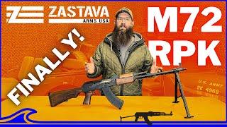 AT LONG LAST! The ZASTAVA M72 RPK!