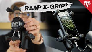 RAM® X-Grip® Phone Holder with Composite Double Socket Arm