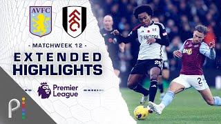 Aston Villa v. Fulham | PREMIER LEAGUE HIGHLIGHTS | 11/12/2023 | NBC Sports