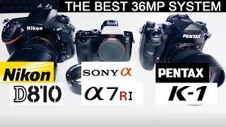 Nikon D810 vs Sony A7r  | Battle of 36 MP camera NIKON VS SONY - DSLR vs Mirrorless