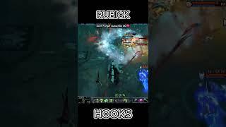 Rubick Hook Game Play #dota #dota2 #pudge