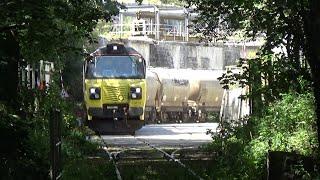 Moorswater Cement Requiem, Pt2 - 70810 on Moorswater Industrial Estate on this now ceased working